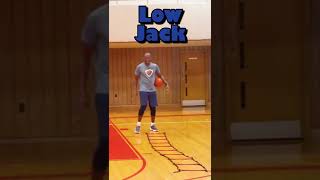 3 Basketball Footwork Drills To Do With A Ladder [upl. by Enenstein631]