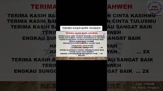 LAGU  TERIMA KASIH BAPA YAHWEH [upl. by Flossy813]