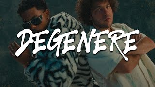 Myke Towers amp benny blanco  DEGENERE Letra [upl. by Hole]