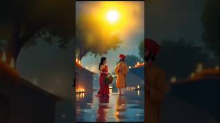 Sitali bayariya sitali duje paniya 🙏chathpuja ai cartoon chath trending song [upl. by Ahtnicaj387]