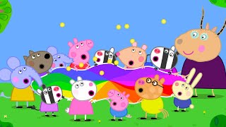 Playing Parachute Games 🪂  Peppa Pig Official Full Episodes [upl. by Schalles513]