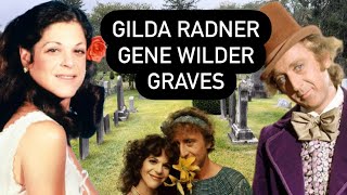 THE GRAVES OF GENE WILDER amp GILDA RADNER  Where They Died  Their Connecticut Home and Cemetery [upl. by Kenweigh562]