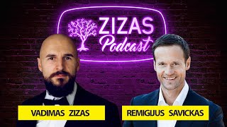 EMOCINIS INTELEKTAS LYDERYSTĖ VERSLAS  REMIGIJUS SAVICKAS  ZIZAS PODCAST [upl. by Orvas215]