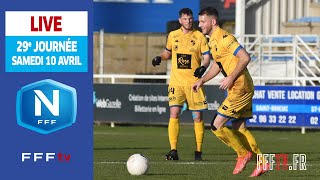 J29  4 matches en direct sur FFFtv dès 17h45 I National FFF 20202021 [upl. by Randolf]