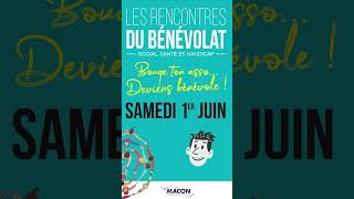 🤝 Les rencontres du bénévolat social santé et handicap  Samedi 1er juin 2024 🗓 [upl. by Laurianne]