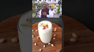 Acharya Manishs Healthy Peanut Milk Recipe shorts [upl. by Nevuer]