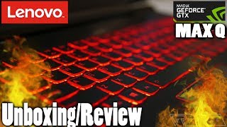 La nueva tecnologia Max Q Lenovo Y520 GeForce GTX1060 Max Q UnboxingReview [upl. by Irallih49]