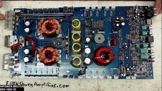 Hifonics Brutus BRX16001D Class D Car Amplifier Repair Kicker Hybrid Up And Running [upl. by Nomzed]