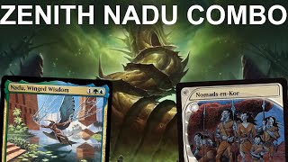 NOMADS ENCAW Legacy Nadu Zenith Combo Banned in Modern well take it here MTG MH3 [upl. by Mixie878]