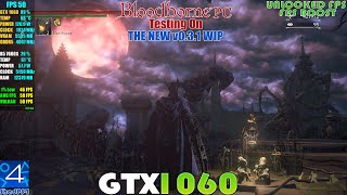 GTX 1060  Bloodborne PC Progress Test On The New ShadPS4 Emulator v031 WIP  Unlocked FPS [upl. by Alberic]