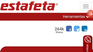 CÓMO RASTRAEAR ENVIO O COMPRA EN ESTAFETA DESDE TU CELULAR SIN LA APP DE LA PAQUETERÍA [upl. by Garett33]