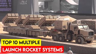 Top 10 Multiple Launch Rocket Systems  Best MLRS in the World [upl. by Adilem978]