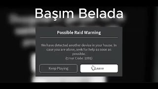 Roblox 1001 Error Yedim [upl. by Ledda]