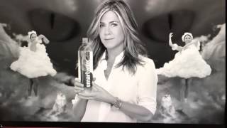 Smartwater Up Up Up Commercial V1 with Jennifer Aniston and Francoise French Voice [upl. by Rodgiva218]