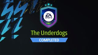 THE UNDERDOGS SBC  CHEAPEST SOLUTION  NO LOYALTY  FIFA 22 ULTIMATE TEAM [upl. by Nadean]