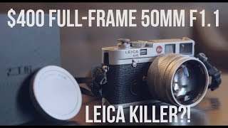 400 Leica KILLER The fullframe 7Artisans 50mm f11 Review with samples [upl. by Loree524]