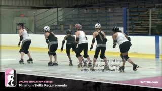 Weaving 44 WFTDA Online Education Series Roller Derby Skating Skills [upl. by Erland]