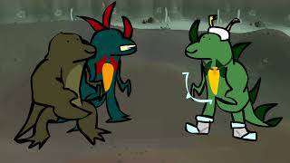 Like Dark Souls Youll love Dagannoth Kings OSRS Animated [upl. by Tereve]