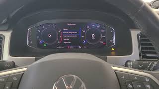 2021 VW ATLAS SEL OIL CHANGE SERVICE DUE RESET [upl. by Eentruok]