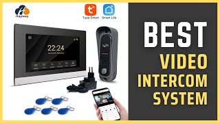 Best Video Intercom System  1080P home intercom system 7” IPS screen Video Intercom System Review [upl. by Onihc]