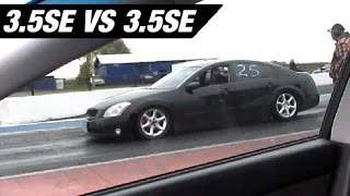 Altima 35SE vs Maxima 35SE  Track Day [upl. by Piers]