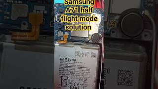 Samsung a71 half flight mode solutionairplane mode [upl. by Brenk]