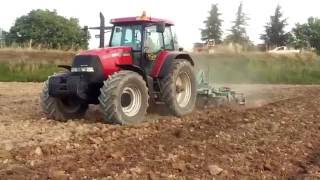 Discatura 2016  Carpi Big Harvest  Case IH MXM 190  Dischiera Spedo [upl. by Nomyaw]