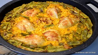 Arroz al Horno con Pollo Receta fácil explicada paso a paso [upl. by Orelu]