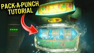 ALPHA OMEGA  EASY PackAPunch Guide Black Ops 4 Zombies DLC 3 Walkthrough Nuketown [upl. by Joacima174]