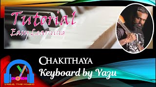 Chakithaya  චකිතය   Full Song  Mihindu Ariyaratne  Nemesis  Keyboard Notes with Lyrics [upl. by Aneeuqal]