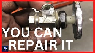 How to Repair  Replace a leaky Compression Angle Valve [upl. by Ylil573]