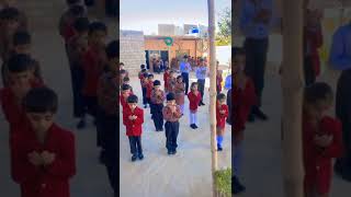 A prayer reference was held during the assembly at AlKhair Moralistic Model High School Mastung [upl. by Pirbhai]