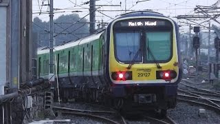 Irish Rail 29000 Class Commuter Trains  Connolly Station Dublin [upl. by Idden]