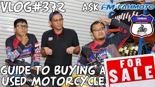 Vlog372 Tips amp Tricks Before Buying a Used Motorcycle [upl. by Colwin274]