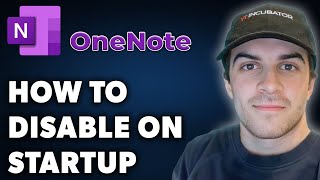 How to Disable Onenote on Startup Full 2024 Guide [upl. by Airetal]