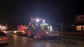 Spalding YF Annual Christmas Tractor Run 2024 [upl. by Frans959]