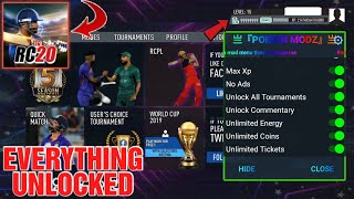 Real Cricket™ 20 Mod Apk Download  Latest Version  Everything Is Unlocked [upl. by Rudin50]