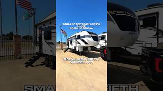 Smallest fifth wheel RV I’ve ever seen 2024 KZ Sportsmen 231RK only 25ft and 6500lbs rv [upl. by Cassil899]