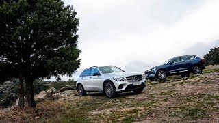 2018 Volvo XC60 vs 2018 Mercedes GLC [upl. by Aihcropal841]