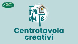 TUTORIAL CENTROTAVOLA CREATIVI [upl. by Yenittirb]