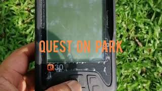 Quest Q30 metal detector First runhaving fun time [upl. by Newnorb664]