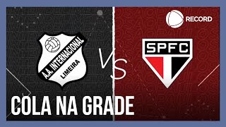 RECORD exibe Inter de Limeira e São Paulo nesta quarta 28 pelo Paulistão [upl. by Nairot]