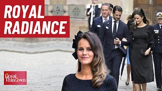 Swedens Pregnant Princess Sofia Steps Out in Two Stunning Looks in One Day  Royal Family [upl. by Elatnahc]