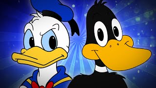 Donald Duck vs Daffy Duck Epic Rap Battles of Cartoons Season 3 [upl. by Witt]