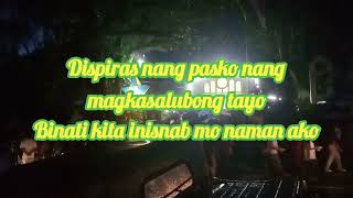 Simbang gabi by grin department lyrics video [upl. by Llertnor]