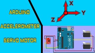 Arduino with Accelerometer amp Servo Motor [upl. by Esmond]