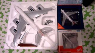 Difference between 1200 1400 and 1500 scale diecast airplanes  RW Hobbies [upl. by Asilrac732]