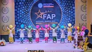 FAP 2023 National Award Winner  Bhangra Group Dance Indian Folk [upl. by Elijah]