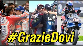 Marc Marquezs Farewell to Dovizioso San MarinoGP GrazieDovi [upl. by Joshua492]