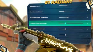 Valorant Console Top 1 Radiant  BEST SETTINGS [upl. by Alby193]